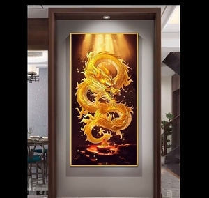  popular new goods! gold dragon ... bin glue m equipment ornament . entranceway equipment ornament . present-day sofa. background equipment ornament .40*80cm