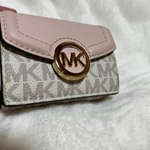 【1円スタート】MICHAEL KORS 三つ折財布 マイケルコース 財布 ウォレット 小銭入れ_画像8