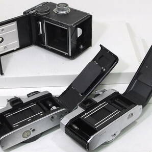 シャッター動く Minolta XG-EとPETRI V6 ボディ、WAGOFLEX（ZUIKO付き） ジャンク３台 E121の画像5