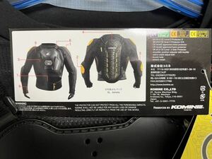 コミネ(KOMINE) バイク用 CEレベル2セーフティジャケット ブラック L SK-823 CE規格レベル2 プロテクター　2XL