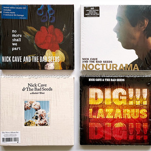 ニック・ケイヴ ＆ ザ・バッド・シーズ 4点まとめて No More Shall We Part Nocturama Abattoir Blues Dig, Lazarus, Dig!!! Nick Caveの画像1