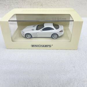 未展示　ミニチャンプス Mercedes-Benz SLR McLaren 2004 Linea Bianco No 3