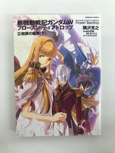 G01 00076 new maneuver military history Gundam W Frozen * Teardrop 2 volume .... Kadokawa Shoten [ used book@]