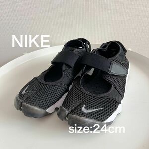 NIKE エアリフト ブラック スニーカー 24cm 