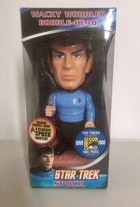 ■限定 スタートレック スポック ファンコ ワッキーワブラーFUNKO STAR TREK Mr.SPOCK 2008　新品　宇宙大作戦 TOS■