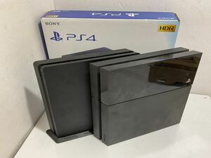 *1 jpy ~ present condition goods 2 pcs together SONY PlayStation 4 body only box 1 points jet black CUH-1000A CUH-2100A PlayStation PS4 summarize 