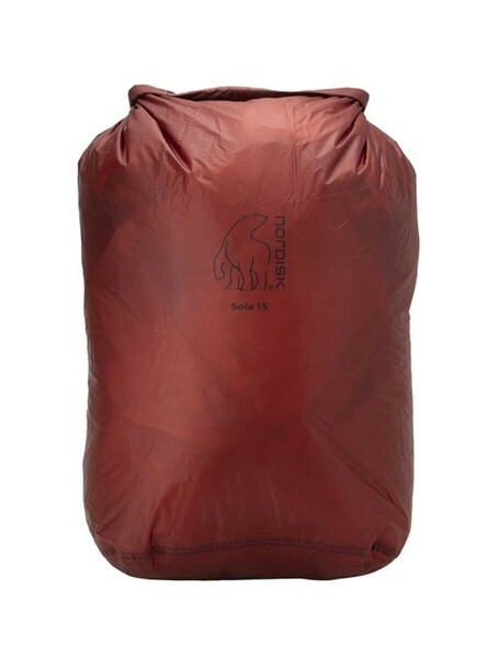 NORDISK ノルディスク Sola 15 Dry Bag Burnt Red　ソラ ドライバッグ 15L レッド