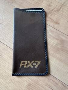 1 当時物 RX7 メガネケース 新品 サバンナ RX-7 ロータリー 12A 13B ダンドラ 110 SSR PCD