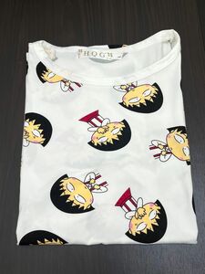 レディース　ちびまる子総柄半袖TシャツL　良い評価100達成特別感謝セール