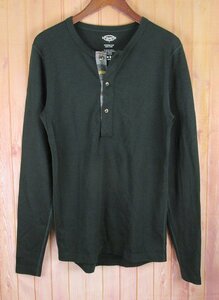 LAT10230 FILSON フィルソン ヘンリーネック ウール 長袖 Tシャツ グリーン系 S