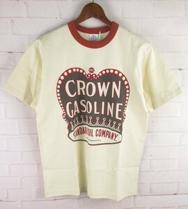 ST10268 BOOTLEGGERS ブートレガーズ Tシャツ CROWN OIL S 未使用（クリックポスト可）