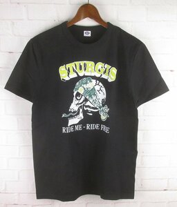 ST10265 REAL McCOY'S リアルマッコイズ BUCO Tシャツ MEDIUM 未使用 ブラック（クリックポスト可）