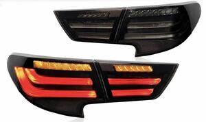  Toyota 130 Mark X latter term tail lamp current . turn signal left right set GRX130/133/135 black smoked type 