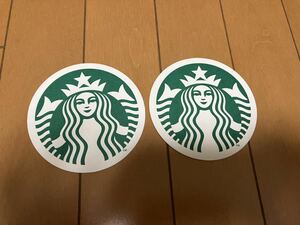  Starbucks * Coaster 2 sheets 