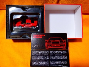 LV-NEO Ferrari 512TR ( красный ) (1/64 шкала Tomica Limited Vintage NEO 292487)