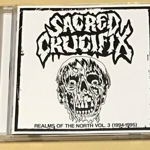 94年 95年 21年 北欧デスメタル / デス・スラッシュ・メタル Sacred Crucifix - Realms of the North Vol. 3 (1994-1995) 500枚限定の画像1