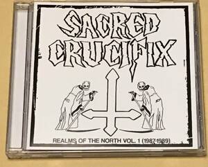 87年 88年 89年 北欧デスメタル / デス・スラッシュ・メタル Sacred Crucifix - Realms of the North Vol. 1 (1987-1989) 500枚限定