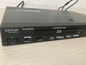 Denon Professional DN-500BD MKII Blue-ray DVD CD/SD/USBメディアプレーヤー デノン