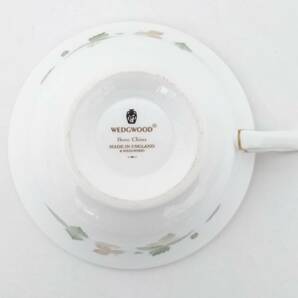 【新品】WEDGWOOD ウェッジウッド WILD STRAWBERRY ワイルドストロベリー カップ＆ソーサー/西洋陶器/ブランド洋食器/金彩/02SH041303-6 の画像6