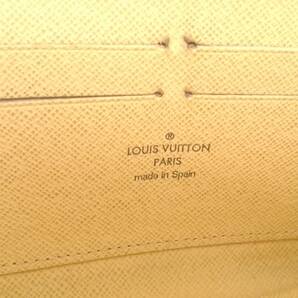 LOUIS VUITTON ルイヴィトン ダミエアズール N60019 ジッピーウォレット ラウンドファスナー長財布/約10×20×2.5cm/01YZ042005の画像9