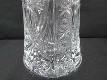 【新品】LASKA BOHEMIA GLASS ラスカボヘミアガラス Sychrov シメロフ 28cm フラワーベース SVV-501/クリスタルガラス/花びん/LYX5-6_画像6