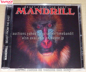 中古輸入CD Mandrill Beast From The East [2018][TA 0027] Disco Lypso Panama