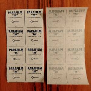 【匿名配送】 パラフィルム 50枚 セット 20×10cm 切り売り Bemis社製 PARAFILM