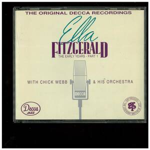 CD☆Ella Fitzgerald☆The Yearly Years - Part 1☆With Chick Webb & His Orchestra (1935-1938)☆エラ フィッツジェラルド☆GRD-2-618