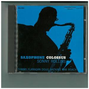 CD☆サキソフォン コロッサス☆ソニー ロリンズ☆Saxophone Colossus☆Sonny Rollins☆VDJ-1501