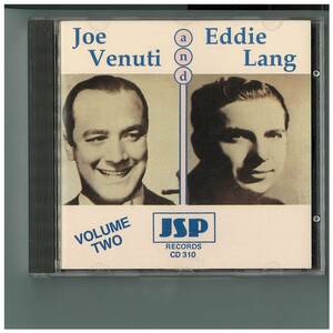 CD☆Joe Venuti & Eddie Lang☆Volume Two☆JSPCD 310