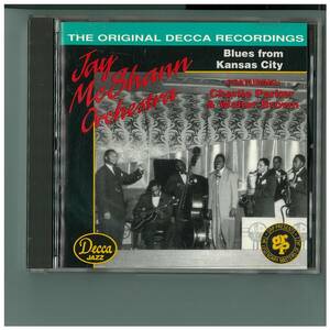 CD☆Jay McShann Orchestra☆Blues form Kansas City☆Charlie Parker☆Walter Brown☆Decca☆US盤☆GRD-614