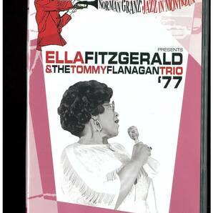 DVD☆エラ フィッツジェラルド & トミー フラナガン トリオ '77☆Ella Fitzgerald & The Tommy Flanagan Trio '77☆ノーマン グランツの画像1
