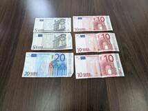 [同梱可/おまとめ] EURO ユーロ紙幣 計 60EUR(5EUR×2 10EUR×3 20EUR×1) ヨーロッパ 外国紙幣 コレクション 世界の紙幣 916_画像4