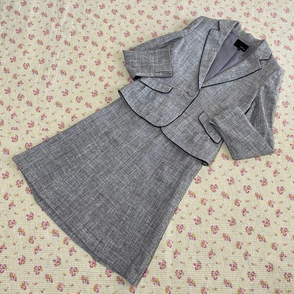 エニィファム スカートスーツ 2 W68 入学入園 未使用に近い DMW