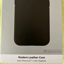 送料無料！NOMAD iphone13 レザーケース ホーウィンレザー 耐衝撃 MagSafe対応 ブラック 国内正規品_画像4