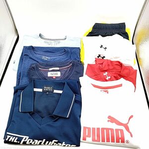 メンズ　アパレル　スポーツウェア　まとめ　S~M主体　パーリーゲイツ　NAUTICA　アンダーアーマー　PUMA　パタゴニア　アークテリクス