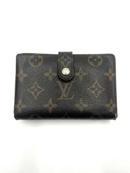 LOUIS VUITTON　ルイヴィトン　モノグラム ポルトフォイユ・ヴィエノワ 二つ折り がま口 財布 M61674 シリアル：MI5008（2008年製）