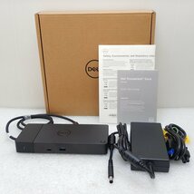 【中古美品・開封品】 Dellドッキングステーション WD19TBS Thunderbolt3ドック ノートパソコン 拡張用 ビジネス向け周辺機器_画像1