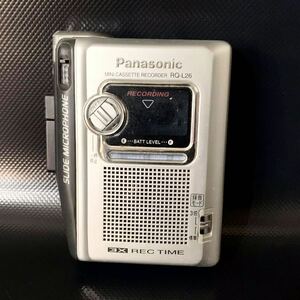 Panasonic パナソニック ポータブルカセットレコーダー RQ-L26 通電OK ■M082