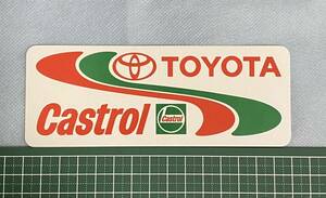 ★★ ステッカー Castrol TOYOTA モータースポーツ ★★ 非売品