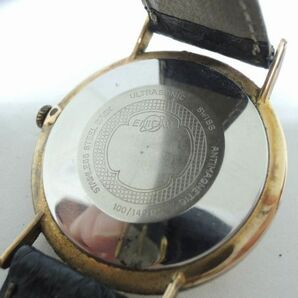 動作品 ENICAR エニカ 100/149 PS ウルトラソニック 25石 ゴールドカラー 手巻き 腕時計 メンズウォッチの画像7