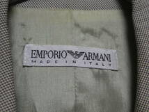 EMPORIO ARMANI エンポリオアルマーニ　レディース　グレー　スカートスーツ セットアップ　40　MADE IN ITALY　ジョルジオアルマーニ_画像4