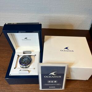 A499/【中古品】CASIO OCEANUS OCW-S1350 オシアナス マンタ カシオ 腕時計 クォーツ ファッション オーシャンズ 時計 稼働品 3針時計の画像1