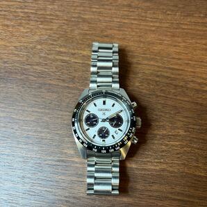 A4178/【中古品】SEIKO プロスペックス クロノグラフ 腕時計 ソーラー セイコー ファッション 時計 稼働品 動作確認済み 白文字盤の画像1