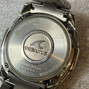 A499/【中古品】CASIO OCEANUS OCW-S1350 オシアナス マンタ カシオ 腕時計 クォーツ ファッション オーシャンズ 時計 稼働品 3針時計の画像6
