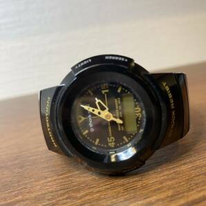 A4126/【ジャンク】CASIO G-SHOCK 腕時計 カシオ ジーショック クォーツ ファッション 黒文字盤 不動 ボタン埋まりありの画像1
