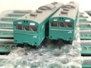 カトー 10-315/4002-5/4004-5/4005-5 103系 常磐線 10両セット【新103系 エメラルドグリーン 4両セット+単品6両】