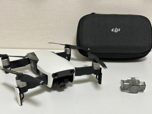 【良品】DJI MAVIC AIR マビックエアー 機体のみ ホワイト 中古良品 未登録 送料無料 4Kドローン　スクール