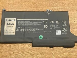 Dell Latitude DJ1J0 内蔵バッテリー 互換PSEマーク付き