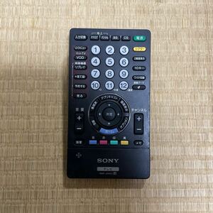 動作確認済み【SONY】◆RMF-JD005◆ TV テレビリモコン ソニー